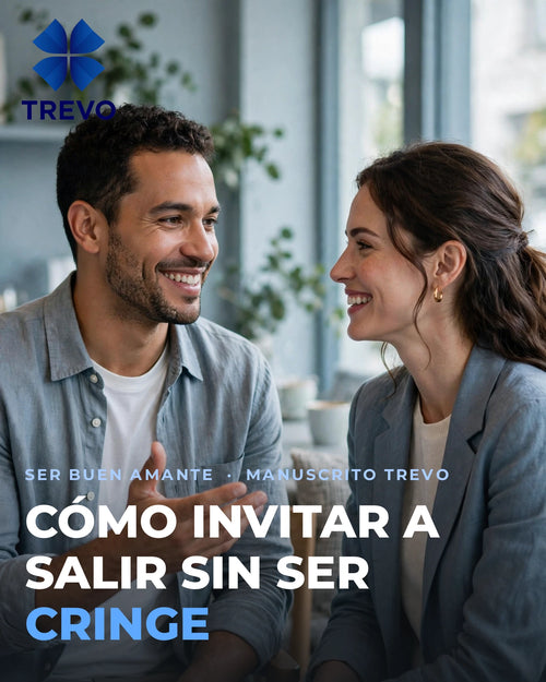 Portada TREVO con logo oficial: Cómo invitar a salir sin ser cringe